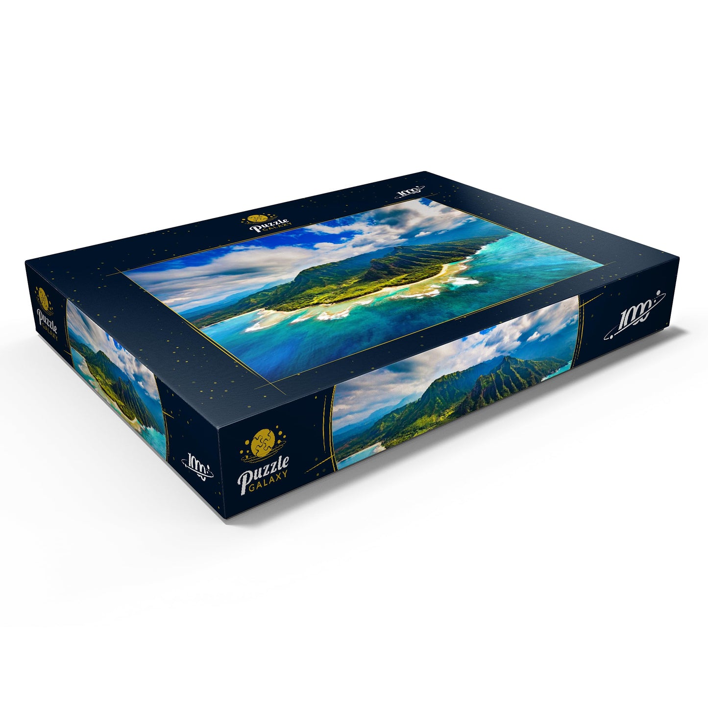 Mypuzzle Aerial View On Na Pali Coast Kauai Hawaii - Premium 1000 Piece Jigsaw Puzzle For Adults