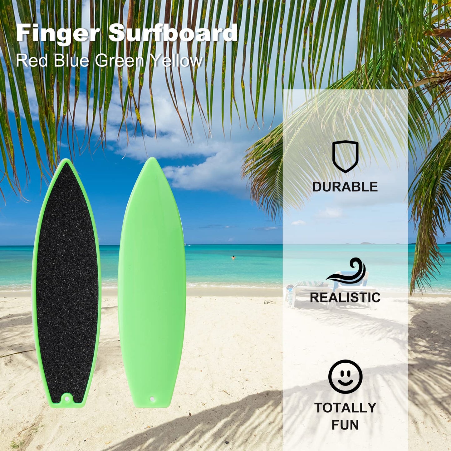 Acegeniu Finger Surfboards, Finger Surf Board For Car Window, Finger Surfing Board With String, Wind Surfboard Fingerboard For K