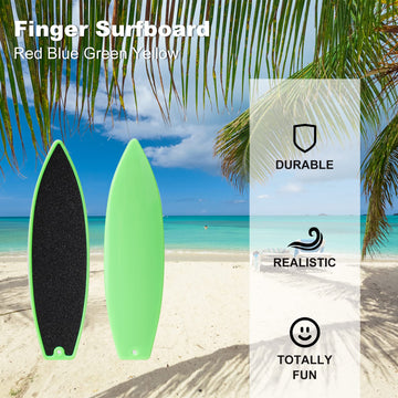 Acegeniu Finger Surfboards, Finger Surf Board For Car Window, Finger Surfing Board With String, Wind Surfboard Fingerboard For K