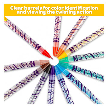Crayola 24 Twistables Colored Pencils