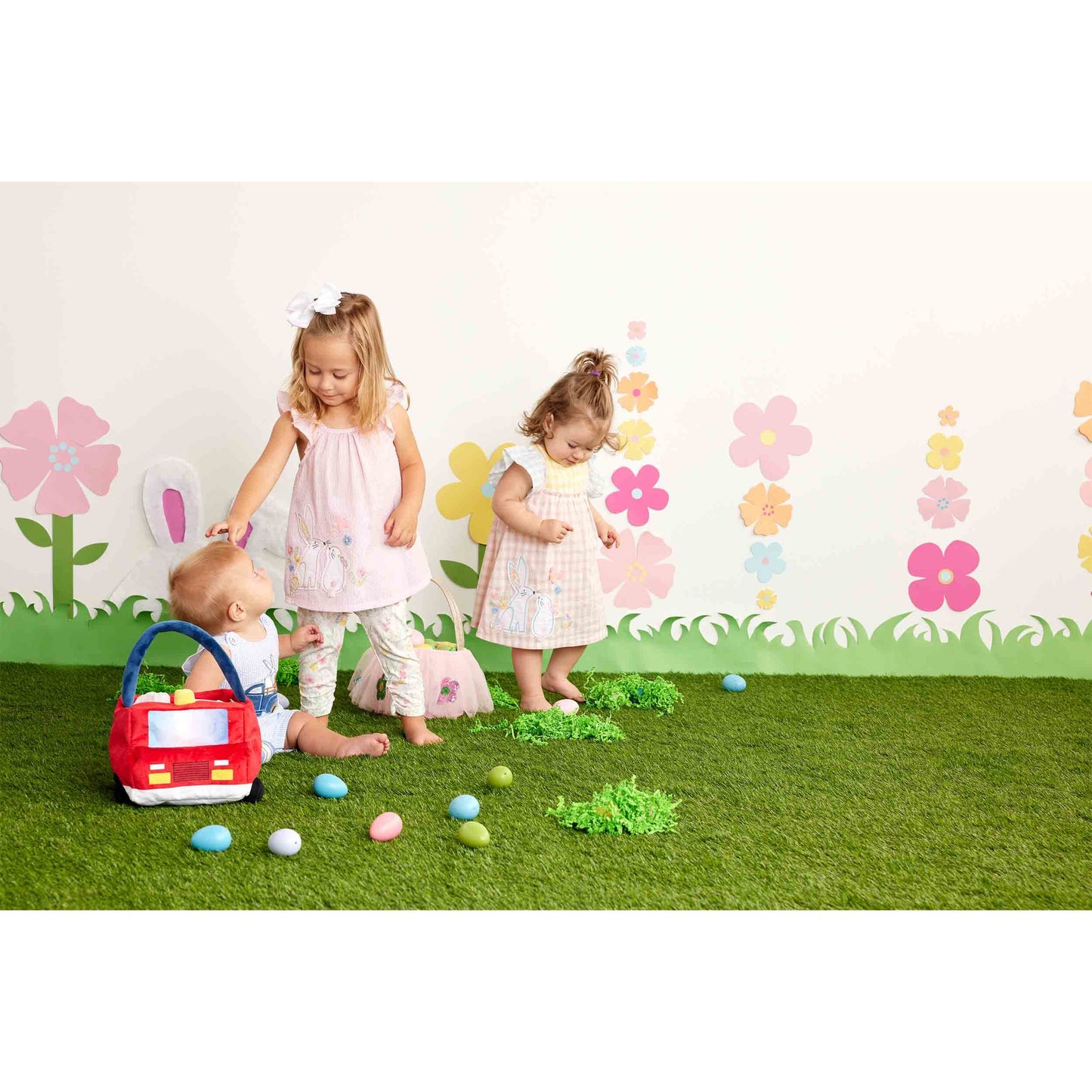 Mud Pie Kids Fire Truck Easter Basket