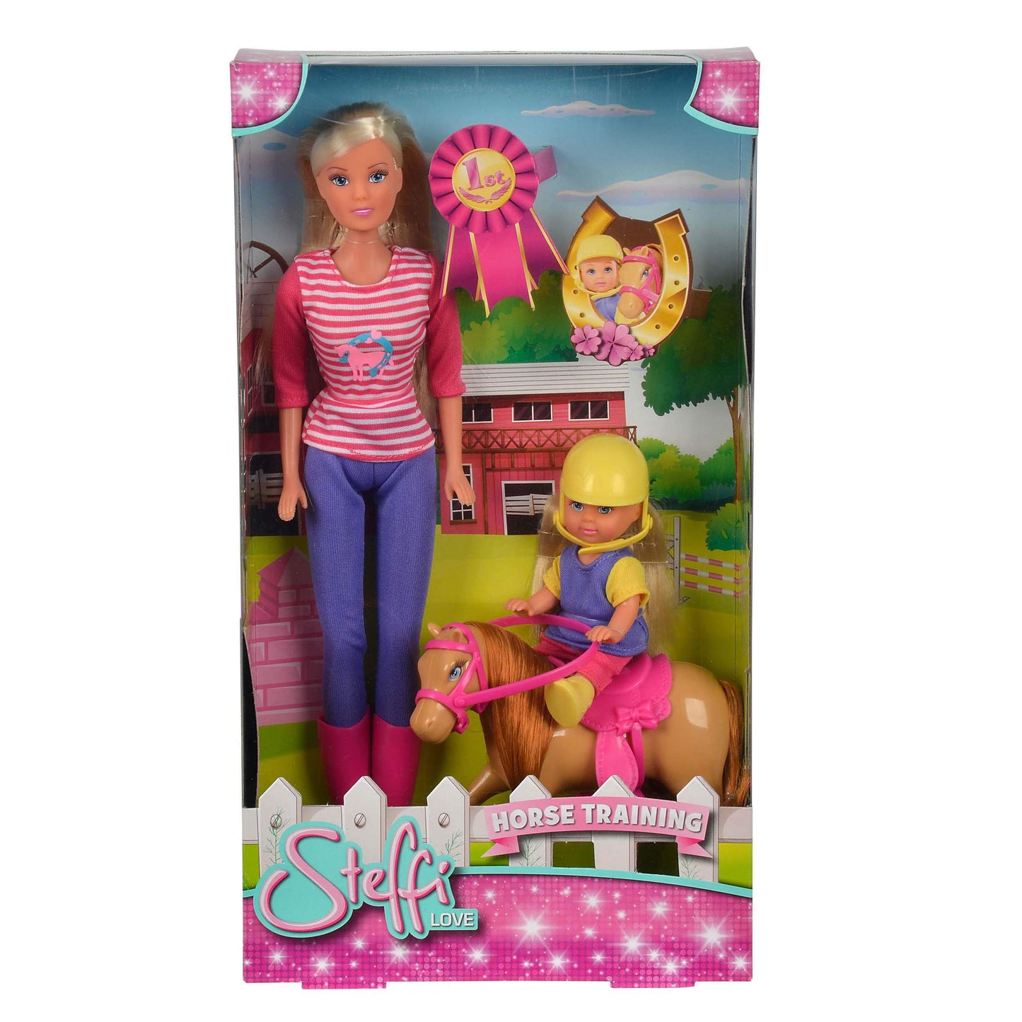 Wenko Simba 105738051 'Steffi Love - Horse Training Doll Set