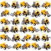 Sosation 108 Pcs Construction Engineering Trucks Small Digger Truck Toys Pull Back Vehicles Mini Excavator Toys Car Set For Kids