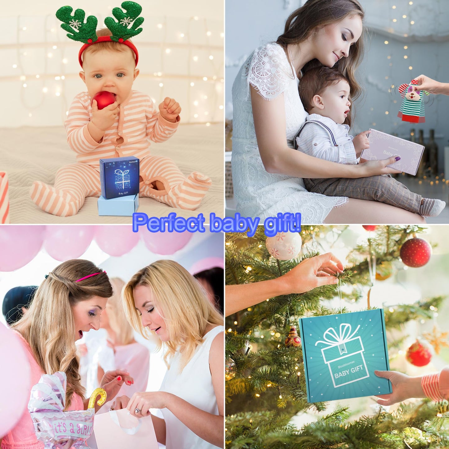 Bloobloomax Baby Car Seat Toys, Infant Soft Plush Rattle, Cute Animal Doll,Early Development Hanging Stroller Toys For Newborn Boys Girls Gifts (12 Pcs)