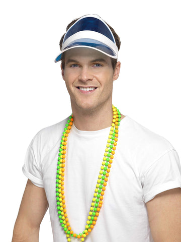 Smiffys Women'S Sun Visor N/A Blue