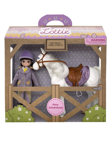 Lottie Pony Adventures Doll & Set | Toys For Girls And Boys | Muecas Y Accesorios | Gifts For 3 4 5 6 7 8 Year Old | Small 7.5 I