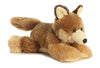 Aurora® Mini Flopsie™ Clever Coyote™ Stuffed Animal, Brown, 8 Inches, Polyester, Small, Model 31700