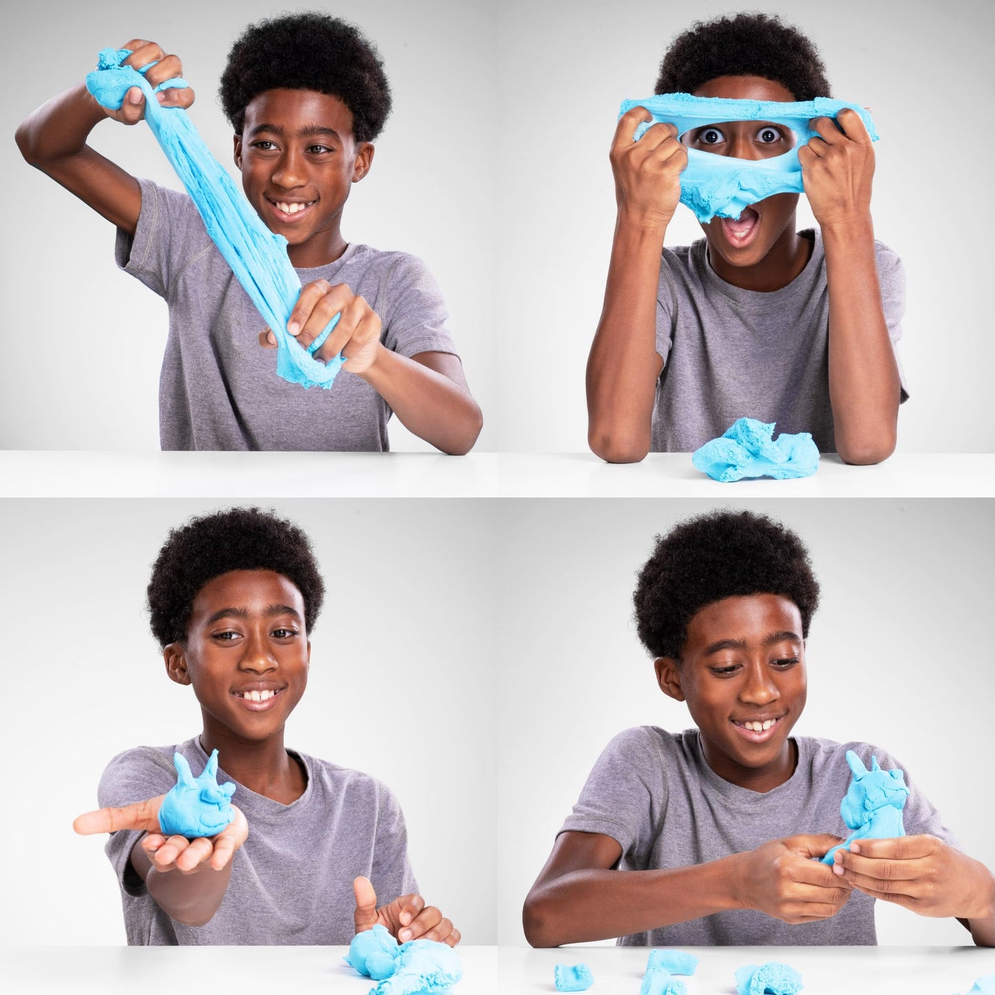 Crazy Aaron'S Slime Charmers® - Lollipop Shop - Fluffy Blue Cloud Slime, Sensory Toys For Kids - Creative And Endless Fun, Stress Relief Therapy, Gifts For Girls And Boys - Made In Usa