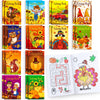 Benlouis 48 Pcs Fall Mini Coloring Books Fall Harvest Party Favors Thanksgiving Activity Book Bulk For Kids Autumn Pumpkin Birth