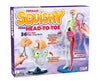 SmartLab Toys Totally Squishy from Head-to-Toe - 60 Pieces - 36 Removable Parts - 12 Human Body Model & Stand - 24-Page Illustra