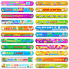 MCPINKY 64PCS Christian Slap Bracelets, Bible Verses Religious Slap Bracelets Snap Wristbands for Kids Sunday School Gifts Class