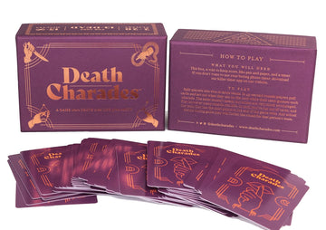 Death Charades: Silly, Fun, Party Card Game, Teams Have 45 Second Rounds To Guess The Charade, Endless Rounds Or Until The Cards
