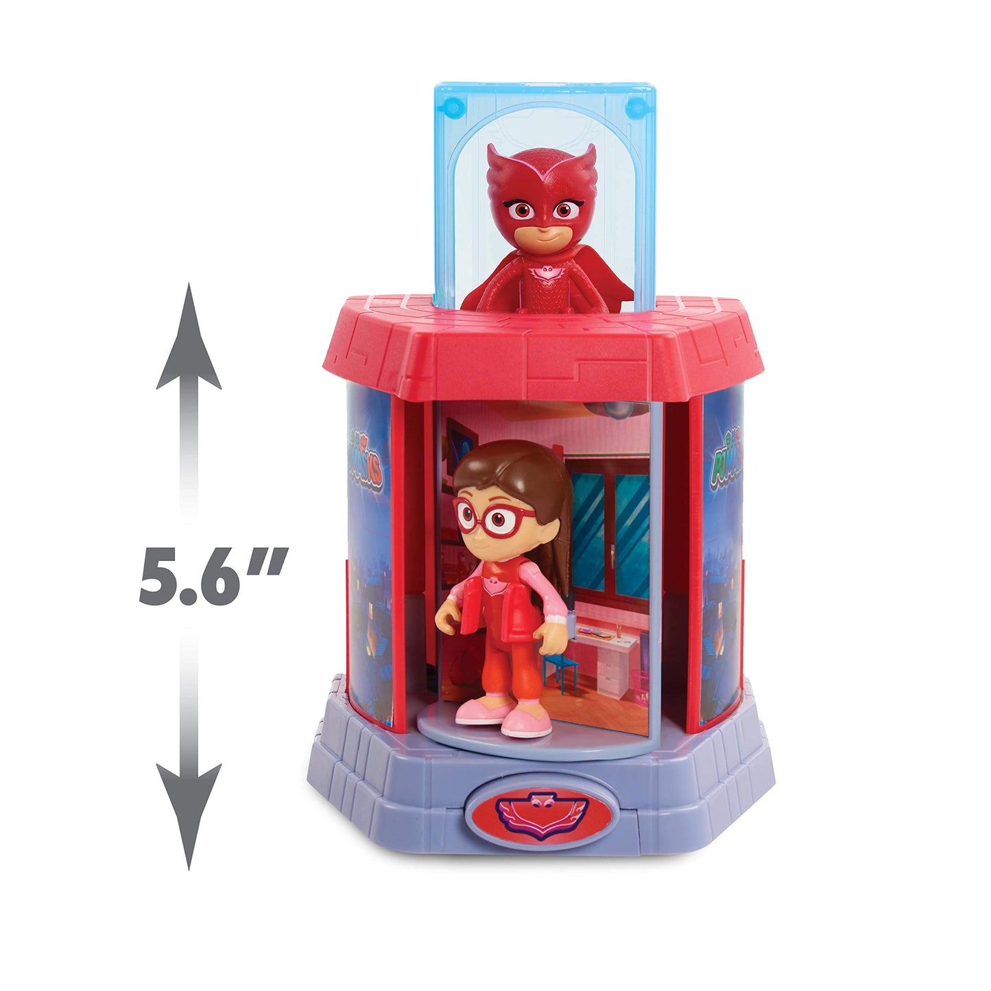 Pj Masks Transforming Figures, Owlette, Kids Toys For Ages 3 Up By Just Play