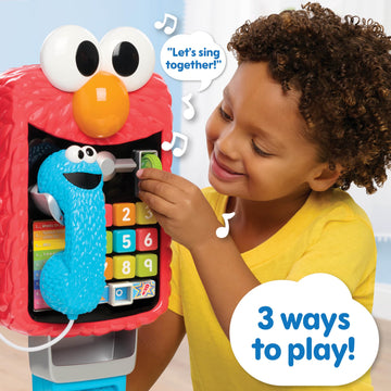 Sesame Street Elmos Sing & Learn 17.5 Inch Playphone, Learning And Education, Kids Toys For Ages 2 Up By Just Play