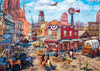 Buffalo Games - Dominic Davison - Old Western Town - 500 Piece Jigsaw Puzzle For Adults -Challenging Puzzle Perfect For Game Nights - Finished Puzzle Size Is 21.25 X 15.00