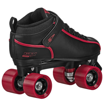 Pacer Gtx Quad Indoor Traditional Speed Style Roller Skates Red Size M9 / W10