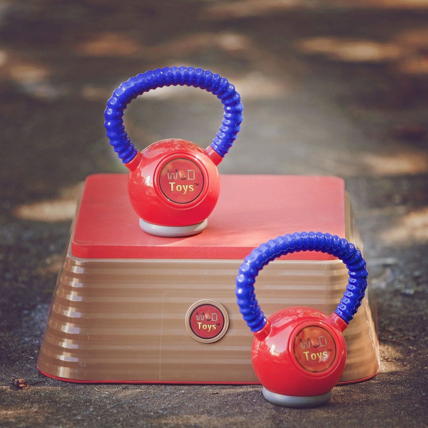 Wod Toys® Kettle Kid Kettlebell Red - Safe, Durable Kettle Bell Weight Lifting Toy For Kids Fitness - Kid Gym Workout And Exercise Equipment For Toddlers And Children