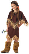 California Costumes Princess Wildflower Indian Girl Child Dress L 10-12 NIP Costume, Brown