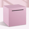 Adults Safe Piggy Bank Made Of Stainless Steel,Can Only Save The Piggy Bank That Cannot Be Taken Out (Pink, 4.72In)