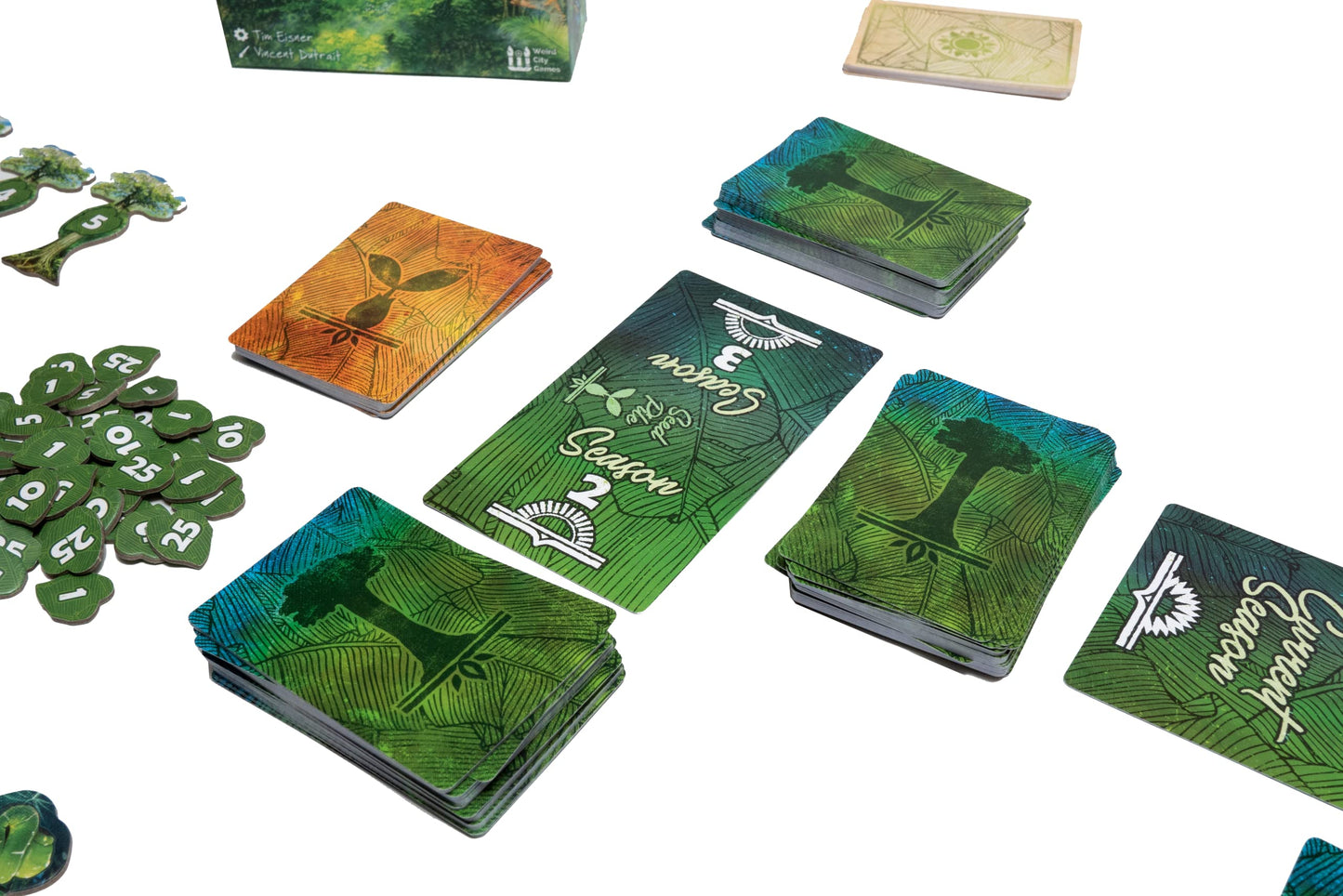 Weird City Games: Canopy, Card Game, Fast And Fun Gameplay, Features 25 Unique Species Of Rainforest Animals And Plants, Solo Or Multiplayer Option, For Ages 8 And Up