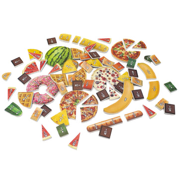 Junior Learning Food Fractions - Learn Fractions The Yummy Way, Multi