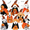 8 Pieces Plush Pets 5 Inch Stuffed Animals Bulk Assorted Cute Stuffed Pet Animal Plush Toys Small Plush Animals For Kids Halloween School Classroom Animal Themed Party Supplies Decors (Sitting Dog)