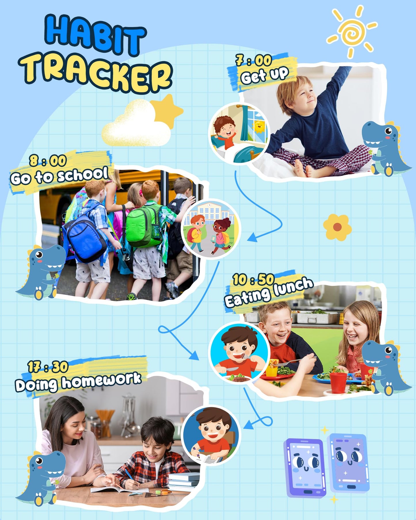 UCIDCI Kids Smart Phone Toys for Girls Toddler Phone Toys with Learning Games, Christmas, Birthday Gifts for 3 4 5 6 7 Year Old