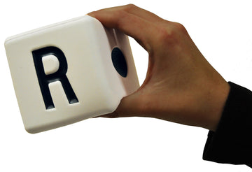 LCR Big Left Center Right™ Dice Game - Yellow Zip Bag, Model 930Y, Ethylene Vinyl Acetate Foam