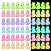 Fuyamp 60Pcs Luminous Mini Resin Unicorn Miniature Glow In The Dark Tiny Unicorn Ornament Diy Charms For Garden, Landscape, Aqua