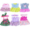 Jing Show Bussiness Baby Doll Clothes ,6 Sets Girl Doll Clothes Dress For 10-12 Inch Doll, Doll Clothes Accessories For Baby Doll Girl