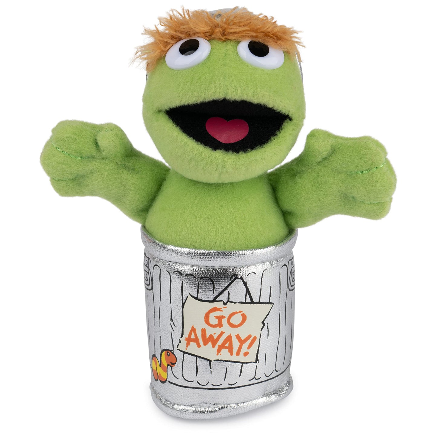 Enesco Sesame Street 5'' Oscar The Grouch Beanbag Gund Plush