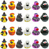 Halloween Rubber Ducks Bulk - 24 Pack, 6 Variety Themes, 2.5' For Halloween Party Favors For Kids, Goodie Bag Fillers, Jeep Ducking, Trick Or Treat Toys For Toddlers By 4E'S Novelty