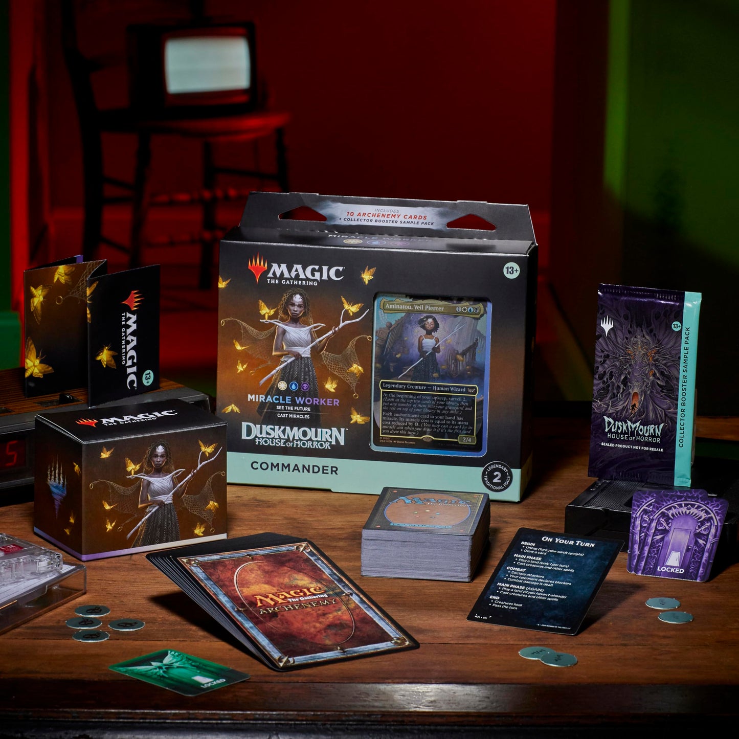 Magic: The Gathering Duskmourn: House Of Horror Commander Deck - Miracle Worker