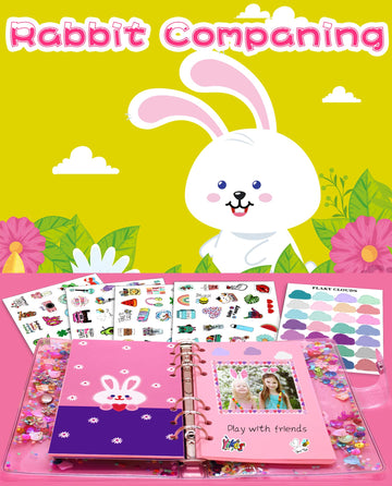 DIY Journal Kit for Girls, 6-13 Years Old - Kids Scrapbooking Kit with Gift Ideas for Birthdays