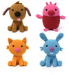 Sago Mini Plush Gift Pack - 4 Stuffed Animals & Transforming Playhouse - Pretend Play Toys for Kids Ages 3+ - Multicolor