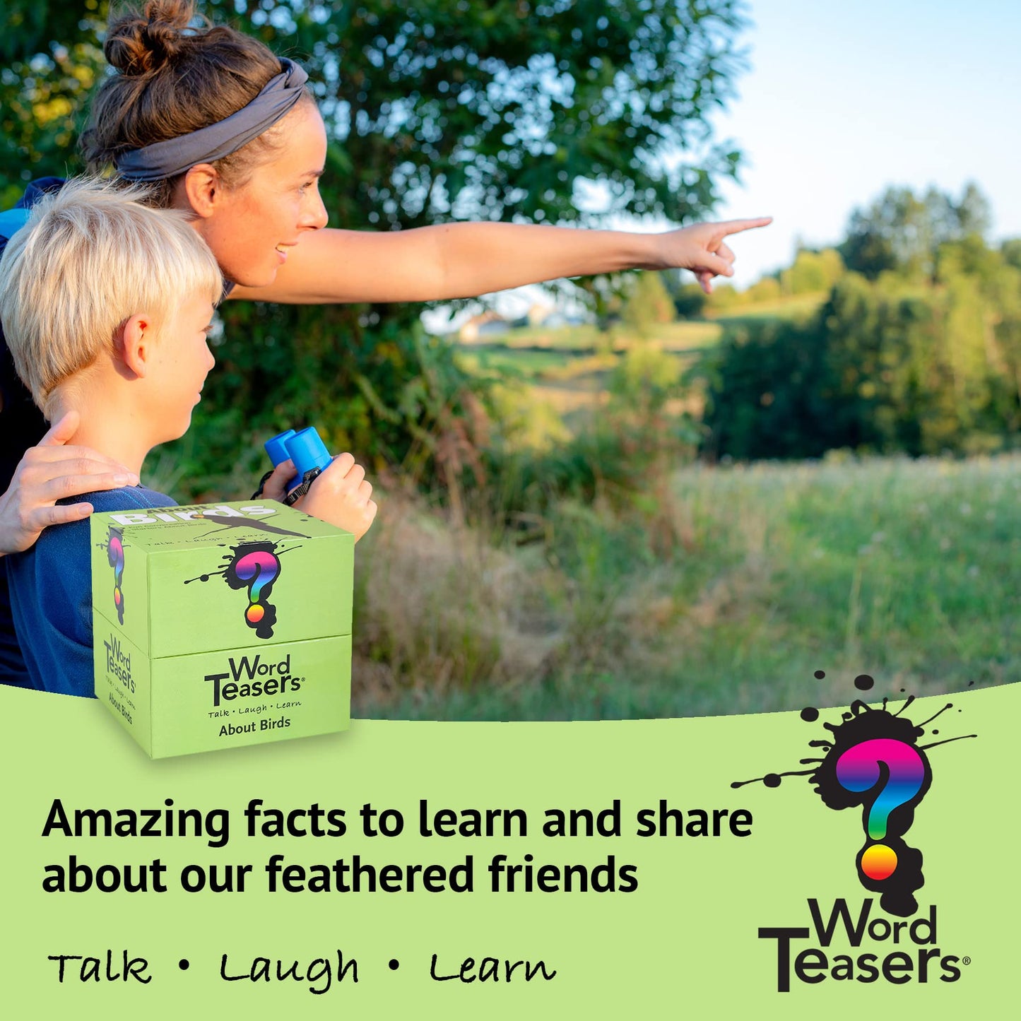 ? Word Teasers About Birds Conversation Starters - Conversation Cards For Bird Lovers - Gifts For Bird Watchers - Bird Game Trivia Cards - Fun Family Games - 150 Questions