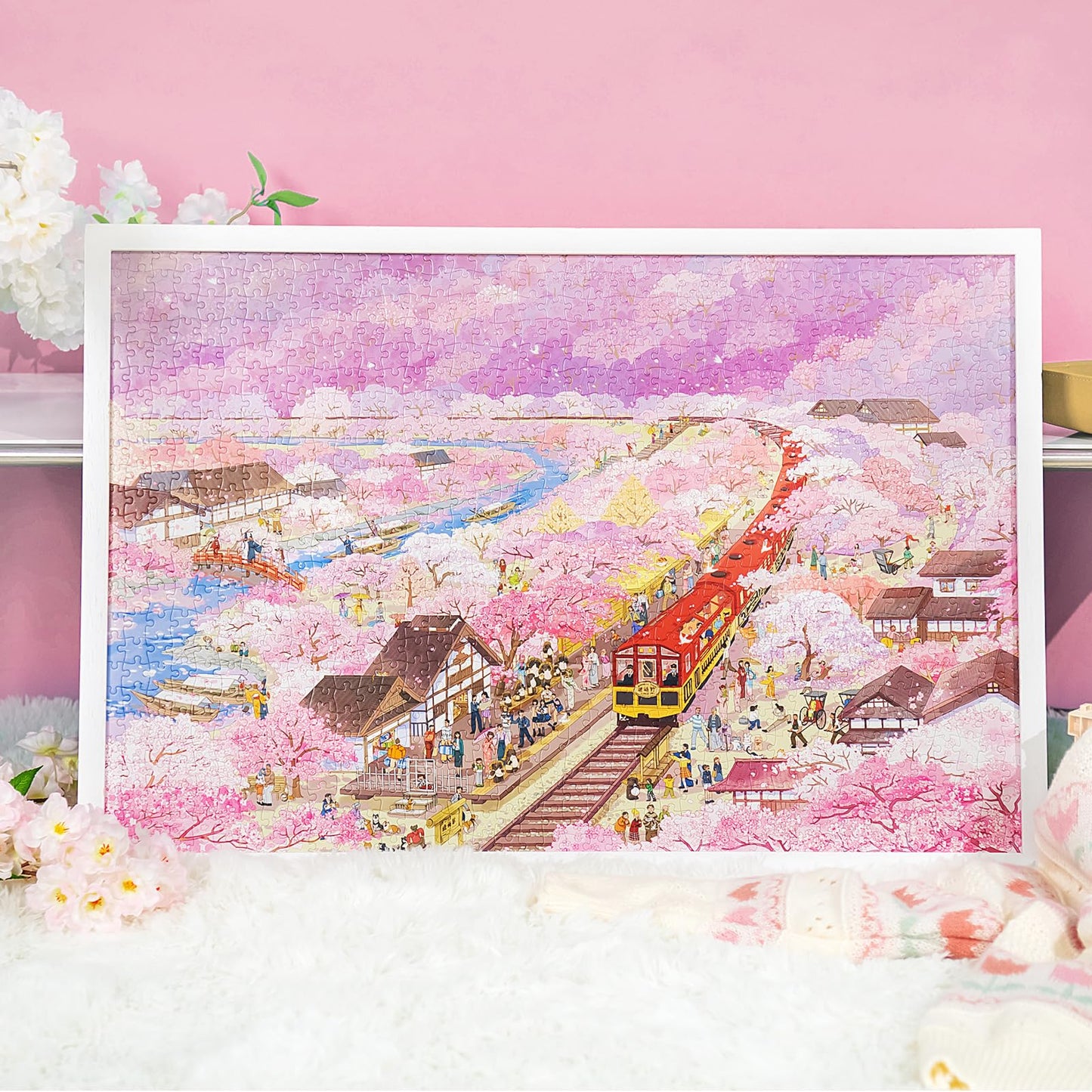 Momibook Puzzles For Adults 1000 Piece Jigsaw Puzzles Of Pastoral Concerto, Painting Image Difficult Challenging Hard Impossible