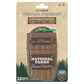 Usaopoly Trivial Pursuit: National Park 100Th Anniversary | Celebrating The National Park Service Centennial | 600 Trivia Questions & Fun Facts | Perfect Trivial Pursuit Travel Game For Families
