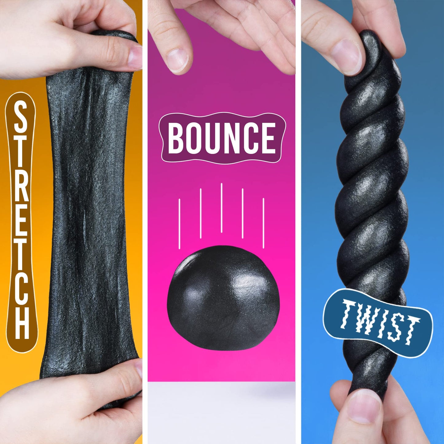 Crazy Aaron'S Magnetic Storms® Strange Attractor Thinking Putty® - 4' Tin Thinkingputty - Non-Toxic Sensory Play - Never Dries Out - Creative Toy For Kids And Adults