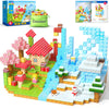 110Pcs Magnetic Blocks - Build Mine Magnet World Games & Frozen Toys Set, Magnetic Tiles Building Outdoor Toys For Boys Girls 3+