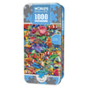 Masterpieces 1000 Piece Jigsaw Puzzle - Rainbow Flow - 11.25"x16.75" - Collectible Tin Case - Multi Color - Model 32101