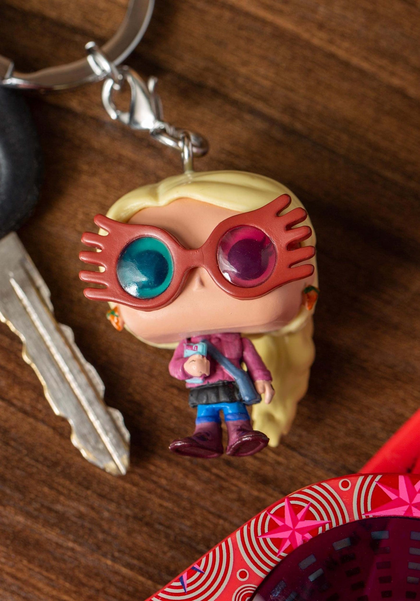 Funko Pop! Keychain: Harry Potter - Luna Lovegood, Multicolor