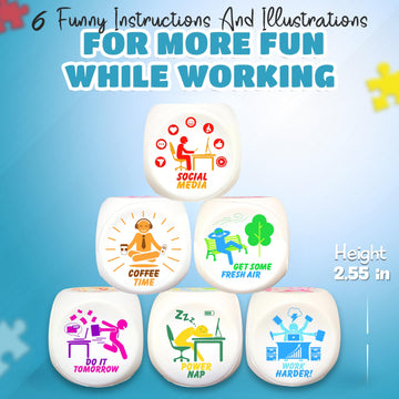 Funny Coworker Gifts - Stress Relief Gifts for Women Men - Squishy Fidget Toys - mature-themed Fidget Toys - Stress Cubes - Stress Balls for mature-themeds - White Elephant Gifts