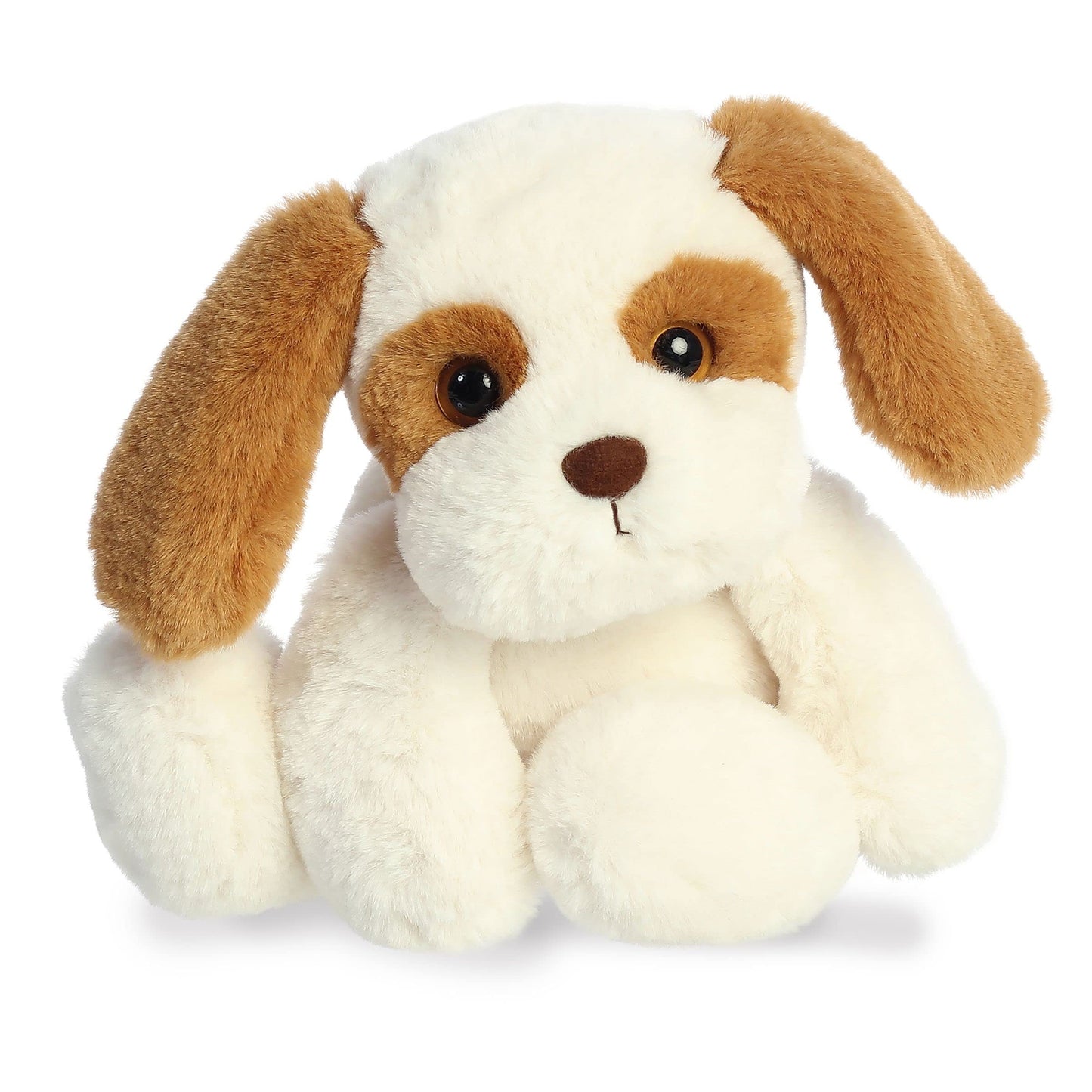 Aurora® Adorable Flopsie™ Murphy Pup™ Stuffed Animal - Playful Ease - Timeless Companions - Brown 12 Inches