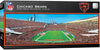 Masterpieces 1000 Piece Sports Jigsaw Puzzle - Nfl Chicago Bears Endzone View Panoramic - 13''X39''