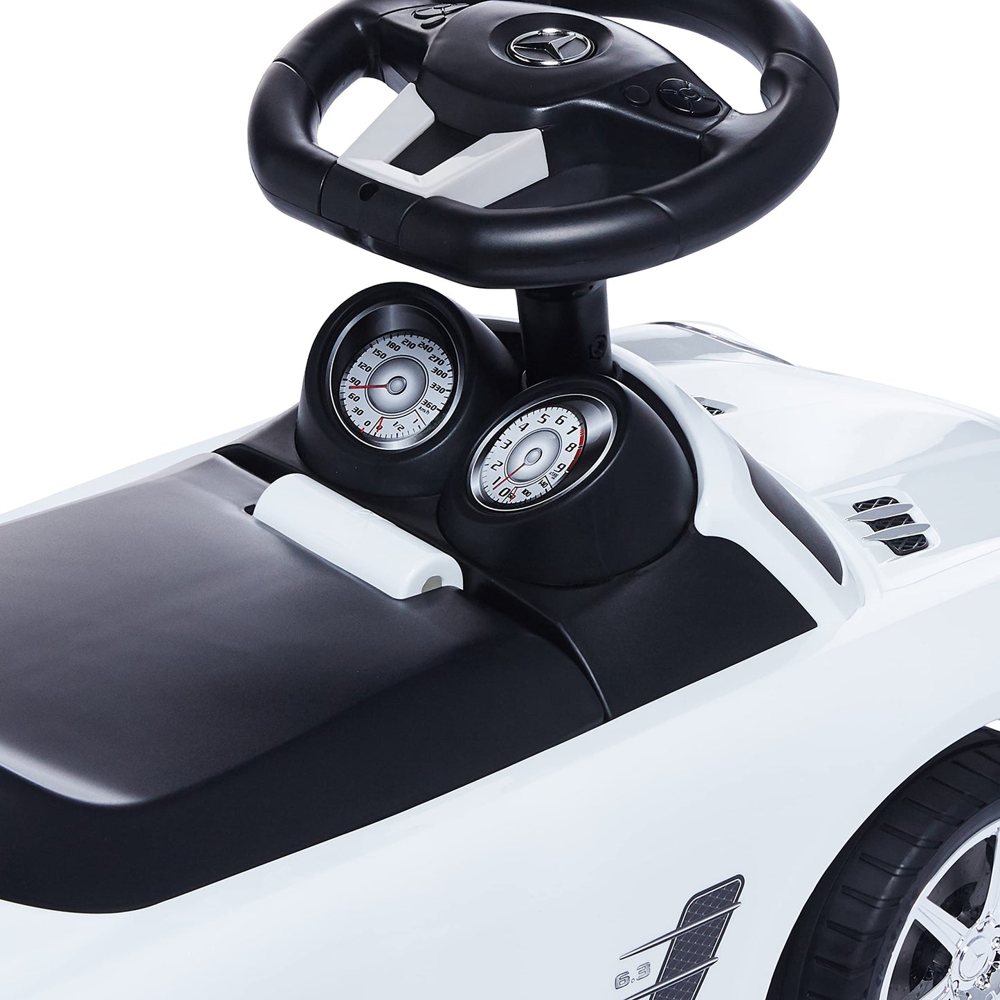 Best Ride On Cars Mercedes Benz Push Car, White