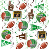 30 Pieces Football Party Decorations Football Hanging Swirl for Football Birthday Party Football Game Day Tailgate Party Supplie