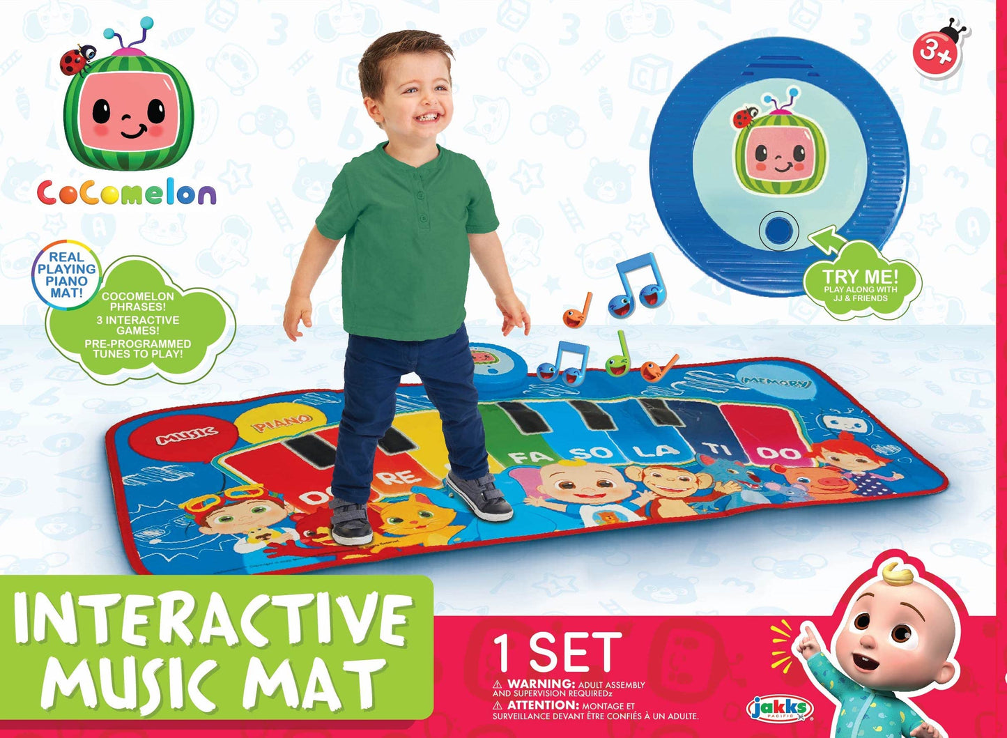 Cocomelon Music Mat Electronic Piano Dance Mat For Kids