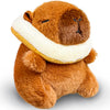 Cuddly Capybara Stuffed Animals Plush Toys for Kids and Toddlers Cute Capybara Plushies Plush Keychains Toy Mini Stuffed Animals for Birthday Gifts Goodie Bag and Easter Basket Stuffers