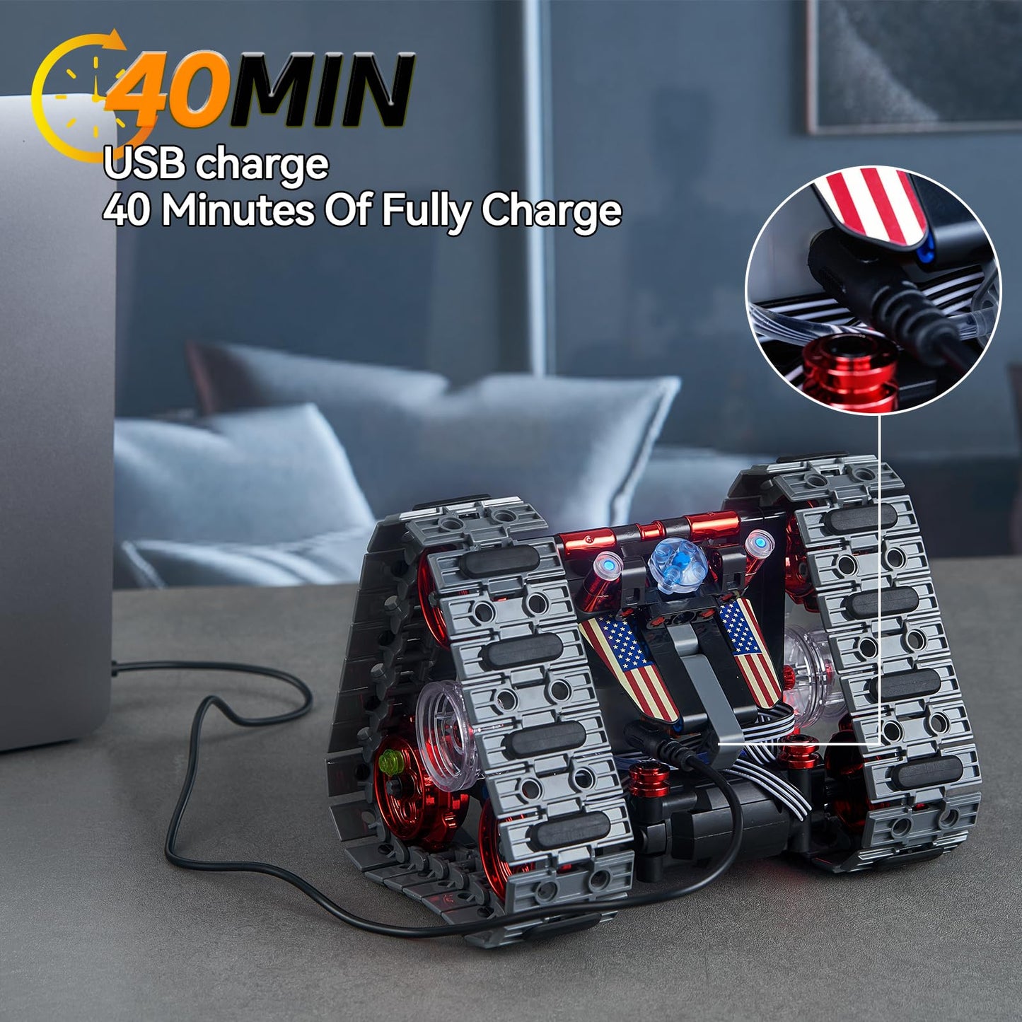 Jojo&Peach Stem Robot Building Toys, Remote & App Controlled 4 In 1 Wall Robot/Stunt Car/Triangle Robot, Stem Projects Creative